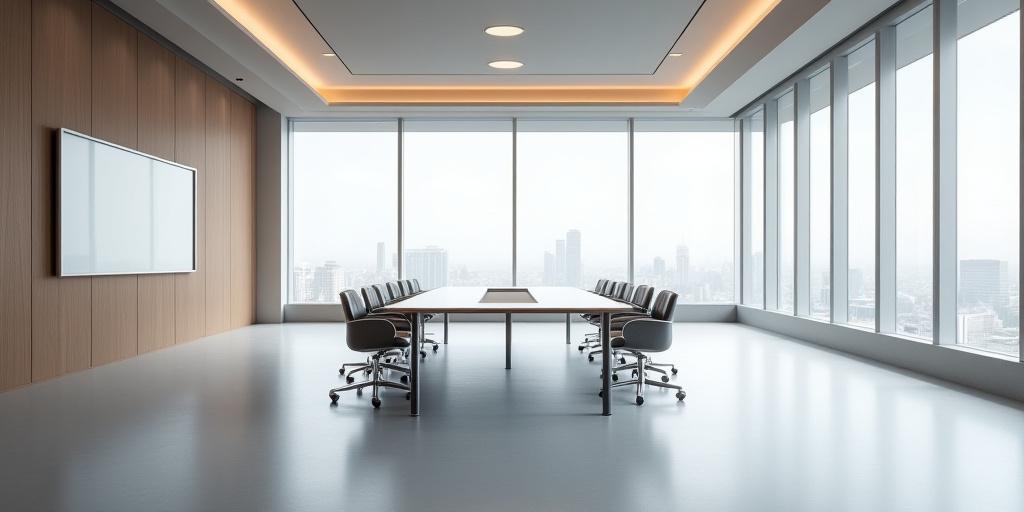 イグアナ・グループの洗練された会議室